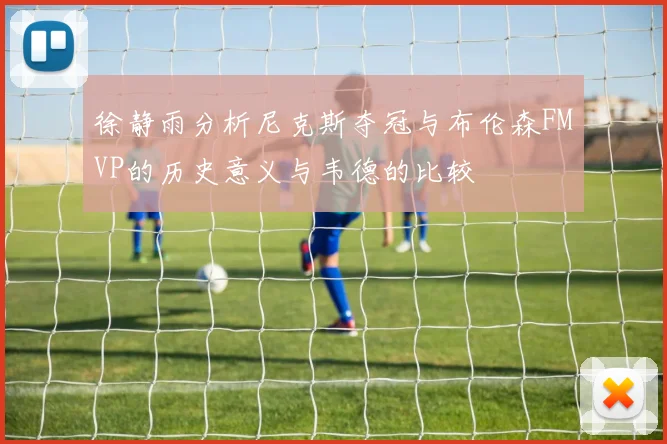 徐静雨分析尼克斯夺冠与布伦森FMVP的历史意义与韦德的比较